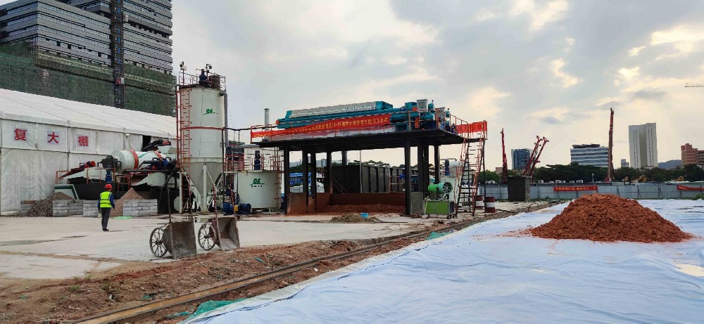 中国·8827太阳集团淋洗装备施工现场